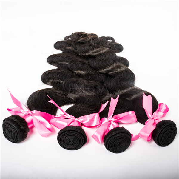 Brazilian virgin hair body wave 100% human hair weave YL009